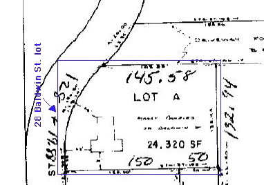 28 Baldwin St Lot Plan