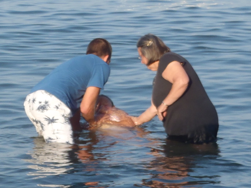 Hope's baptism 