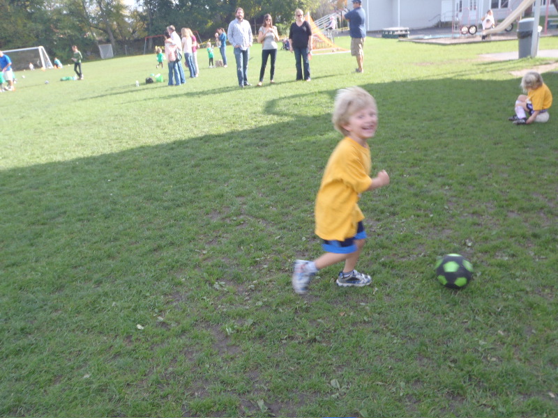 Reed Plays Soccer