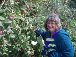 Martha picks an apple