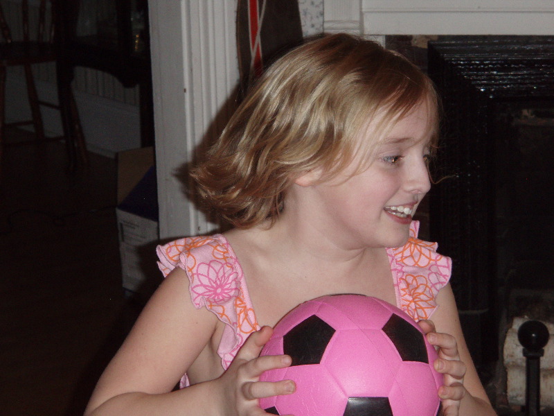 Abby has the ball