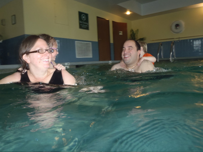 Mattina family swim