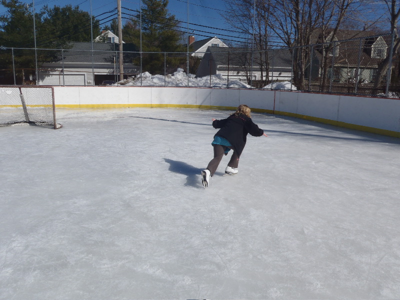 Abby on skates