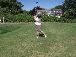 Jill teeing off