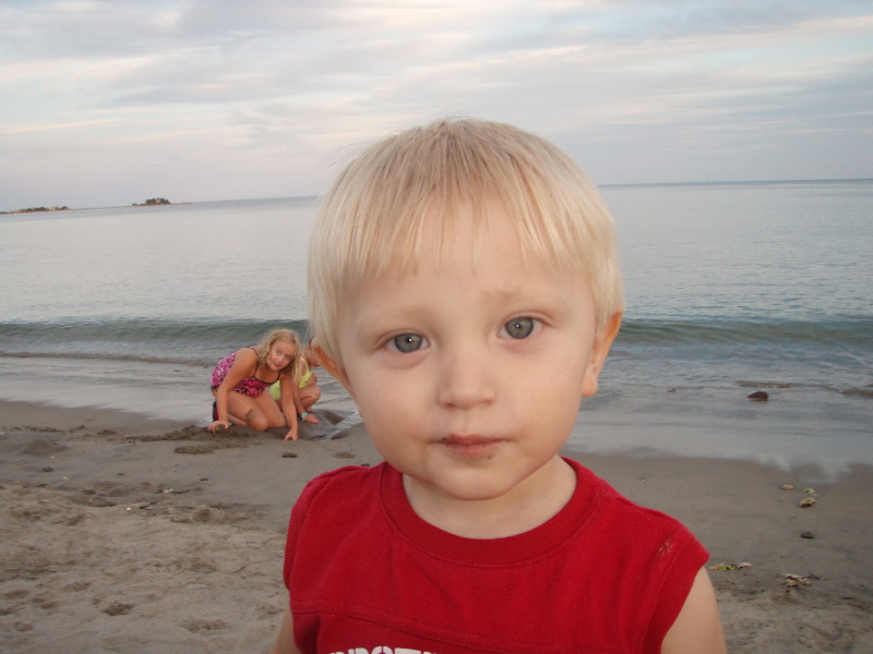 Evening on the beach 2